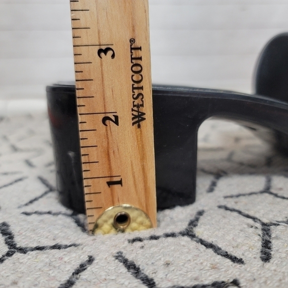 Urban Outfitters  UO Gina Platform Slide Sandals in Black, sz 10 - Picture 13 of 13